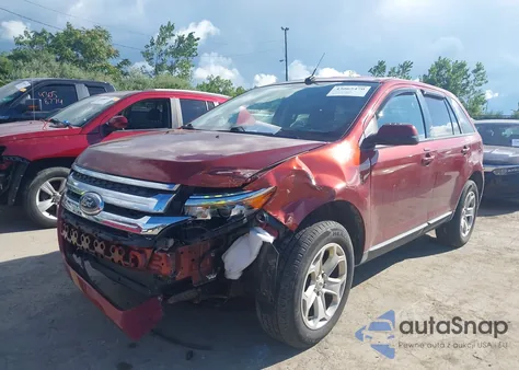 2014 Ford Edge Sel z USA, uszkodzony, nr VIN 2FMDK4JC1EBB53659